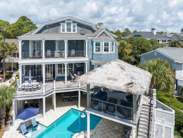 Hilton Head Vacation Rental - North Forest Beach Oceanfront Rental with Pool