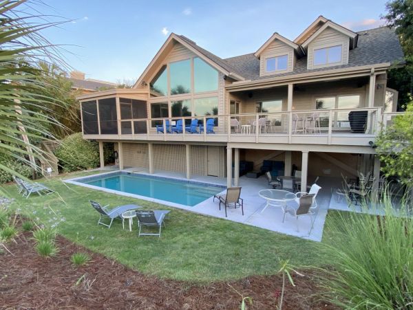 Hilton Head Vacation Home On The Beach With Pool 16 Guests
