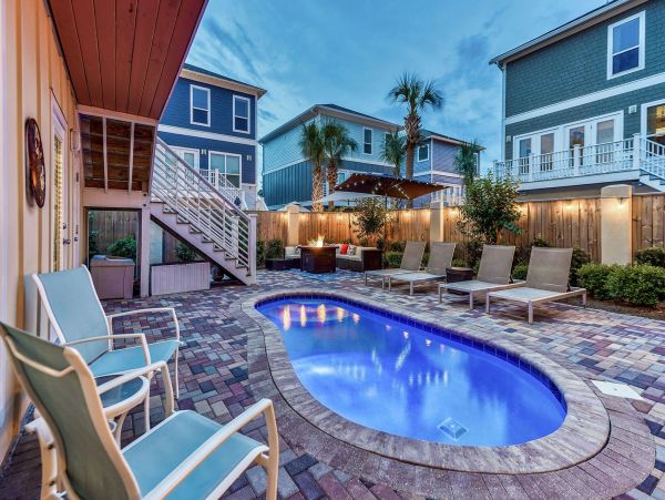 Walk To Beach Vacation Home In Miramar Beach 20 Guests