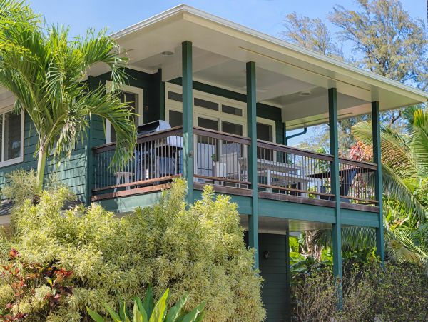 On Beach Hanalei Vacation Home + Cottage