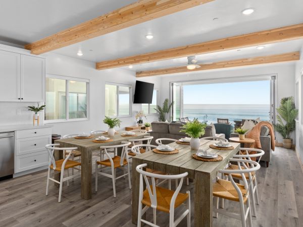 Oceanside Beachfront Vacation Rental Sleeps 14 Guests