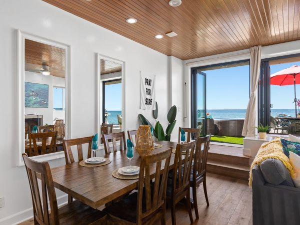 Amazing 6 Bedroom Home Directly on the Sand in Oceanside