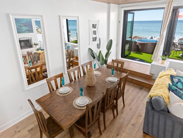 Amazing 6 Bedroom Home Directly on the Sand in Oceanside