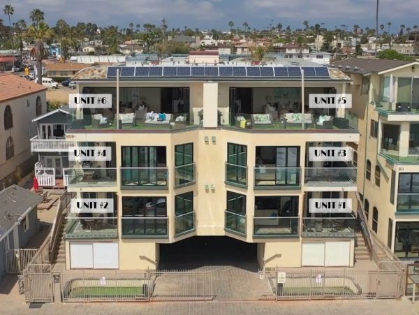 Oceanside Vacation Condo Five Bedroom Oceanfront