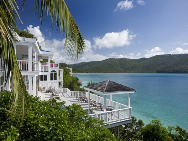 St. Thomas Three Bedroom Beachfront Rental Guest Cottage