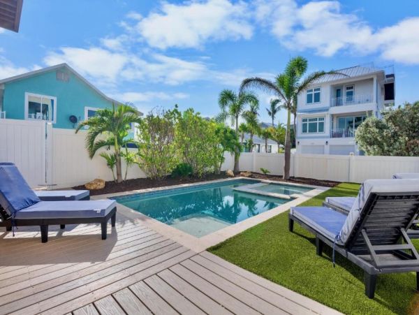 Bradenton Beach Vacation Home With Pool Steps From Beach