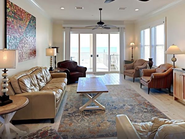 On Beach Gulf Shores Vacation Home Sleeps 56 Guests