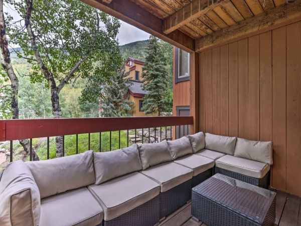 Elegant Vail Vacation Home Eight Guests Mountain Views
