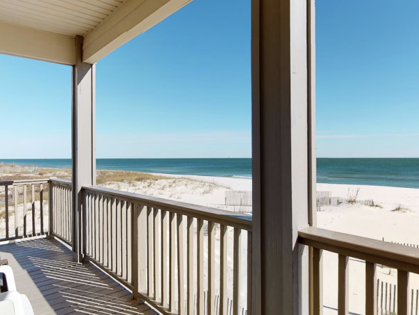 Fort Morgan Beachfront Vacation Rental - Gulf Shores Pet Friendly Beach House