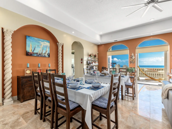 Beach Front 9 Bedroom Home with Private Pool & Views