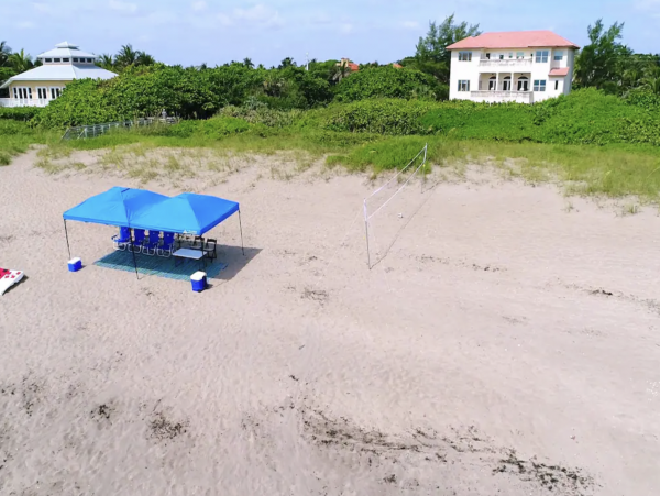 Beach Front 9 Bedroom Home with Private Pool & Views