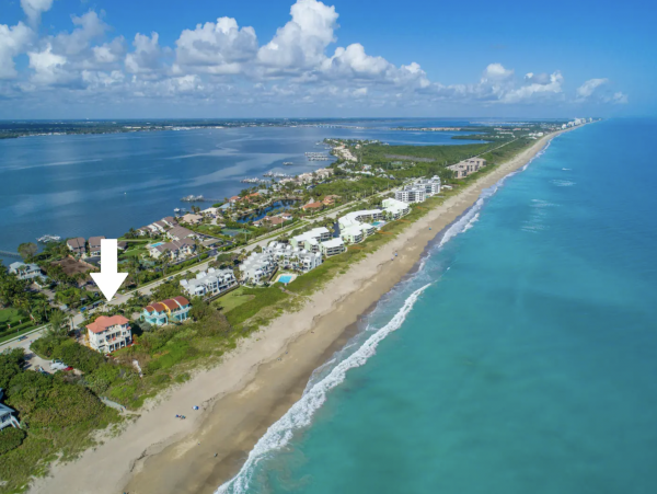 Beach Front 9 Bedroom Home with Private Pool & Views