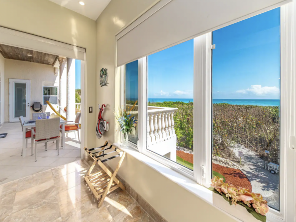 Beach Front 9 Bedroom Home with Private Pool & Views