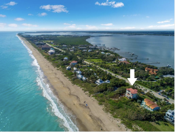 Beach Front 9 Bedroom Home with Private Pool & Views
