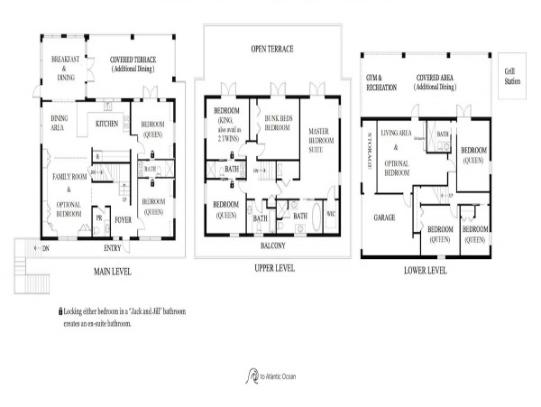 Double Your Fun With 2 Side-By-Side Homes with 11 Bedrooms and 2 of EVERYTHING