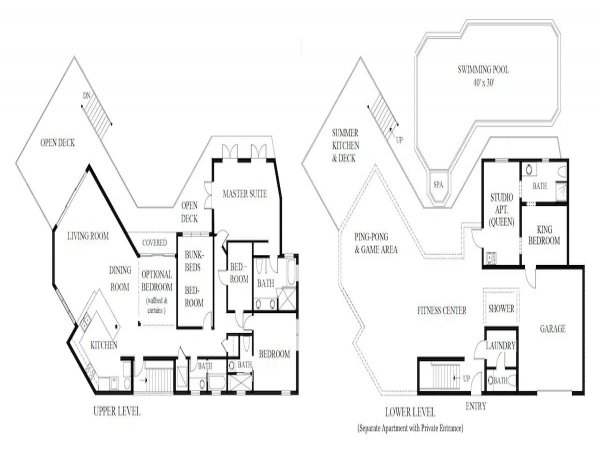 Double Your Fun With 2 Side-By-Side Homes with 11 Bedrooms and 2 of EVERYTHING