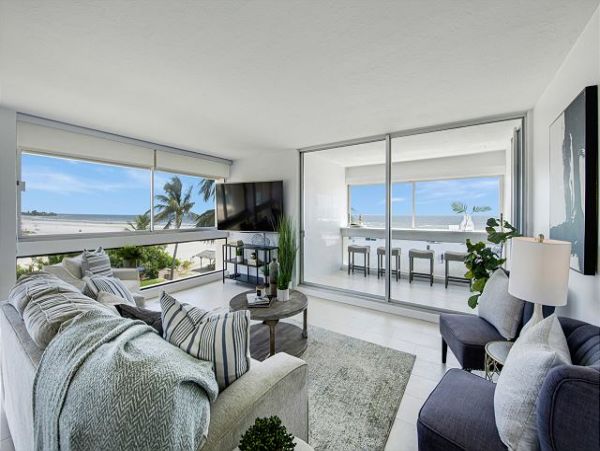 Siesta Key Beachfront Rentals | Renovated 2-Bedroom Gulf-View Condo