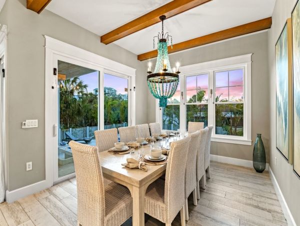 Lido Key Vacation Rental 9-Bed Luxury Sarasota Beach House with Pool & Rooftop