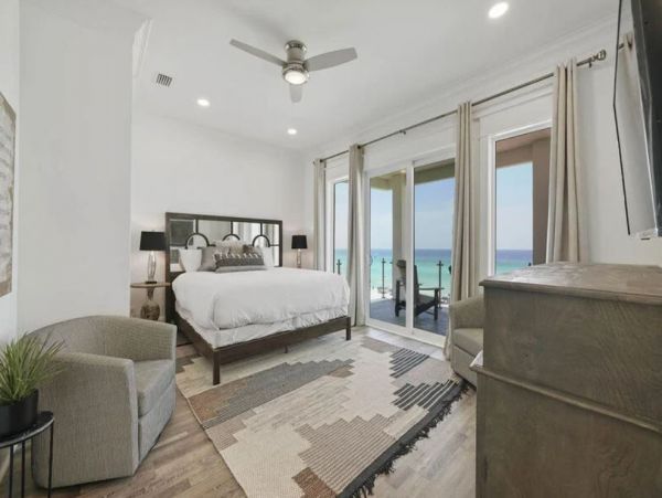 Destin Vacation Beach Home With Gulf Views Sleeps 26 Guests