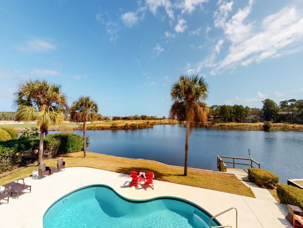 Hilton Head Vacation Pool Home Five Bedroom
