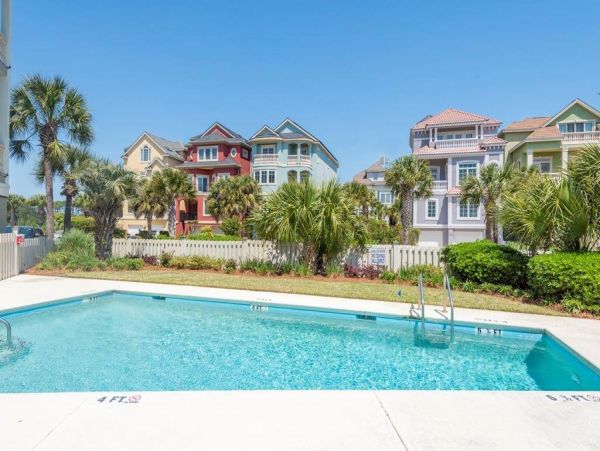 Steps to Beach Vacation Home in Hilton Head Sleeps 12 Guests