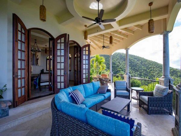 St John Vacation Pool Villa Ocean Views Sleeps 12 Guests