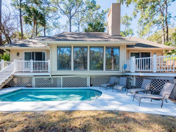 Hilton Head pool Vacation Home Palmetto Dunes
