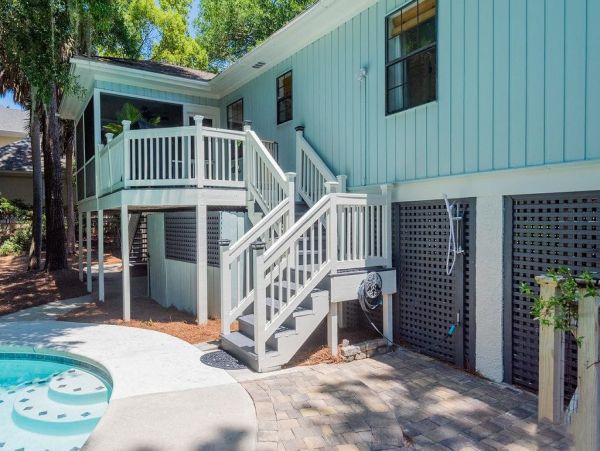 Hilton Head Vacation Rental Spacious North Forest Beach Home with Pool