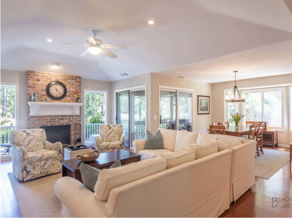 Hilton Head Vacation Home Sleeps 10 Guests