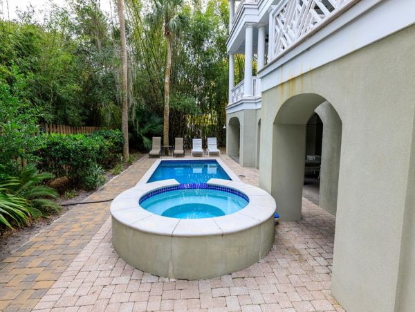 Hilton Head Vacation Home with Pool 6 Bedrooms Walk To Beach