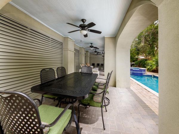 Hilton Head Vacation Home with Pool 6 Bedrooms Walk To Beach