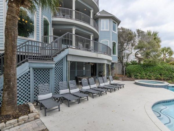 Hilton Head Luxury Oceanfront Vacation Rental North Forest Beach 7BR Home