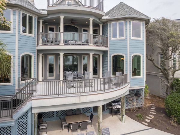Hilton Head Luxury Oceanfront Vacation Rental North Forest Beach 7BR Home