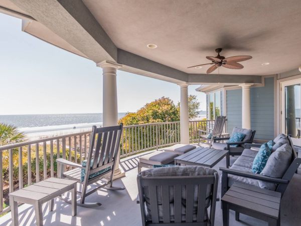 Hilton Head Luxury Oceanfront Vacation Rental North Forest Beach 7BR Home