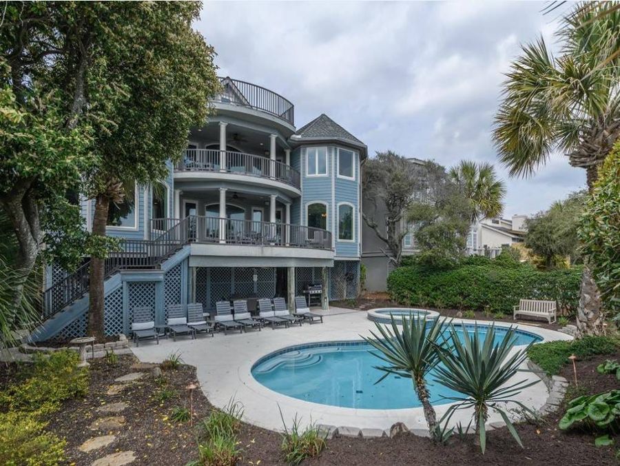 Hilton Head Luxury Oceanfront Vacation Rental North Forest Beach 7BR Home