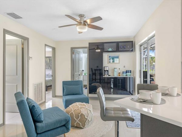 Ultra-Chic Vacation Home with Pool & Boat Dock in Cape Coral
