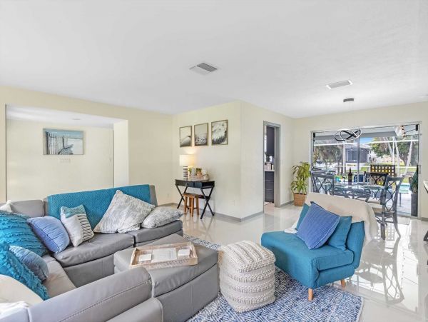 Ultra-Chic Vacation Home with Pool & Boat Dock in Cape Coral