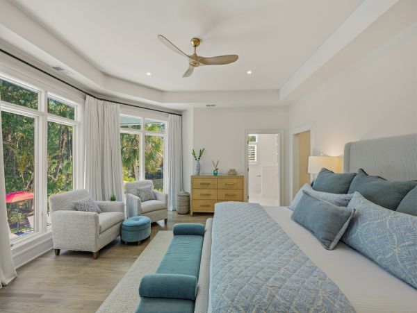 Hilton Head Vacation Rental - Seven Bedroom Luxury Home with Pool & Lagoon Views