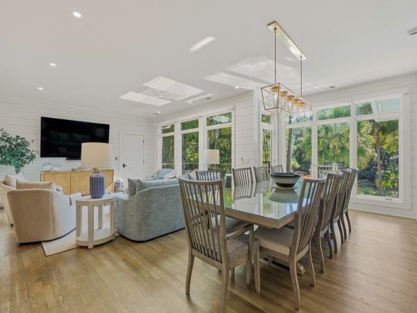 Hilton Head Vacation Rental - Seven Bedroom Luxury Home with Pool & Lagoon Views