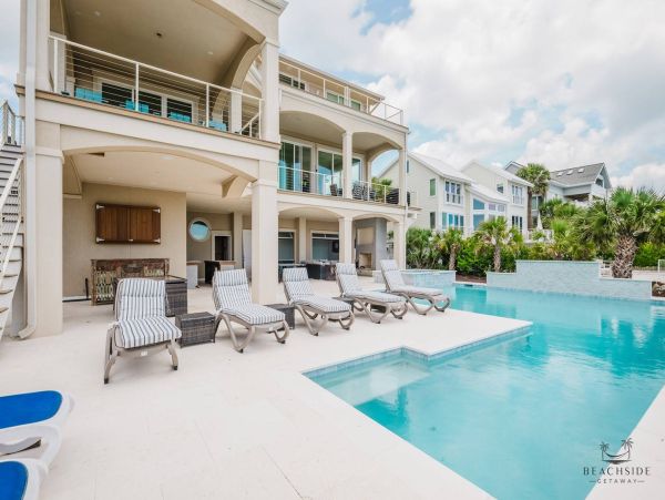 OCEANFRONT HILTON HEAD 5 BEDROOM POOL HOME