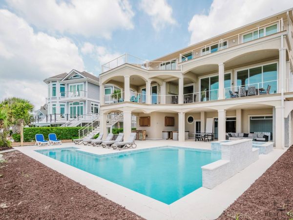OCEANFRONT HILTON HEAD 5 BEDROOM POOL HOME