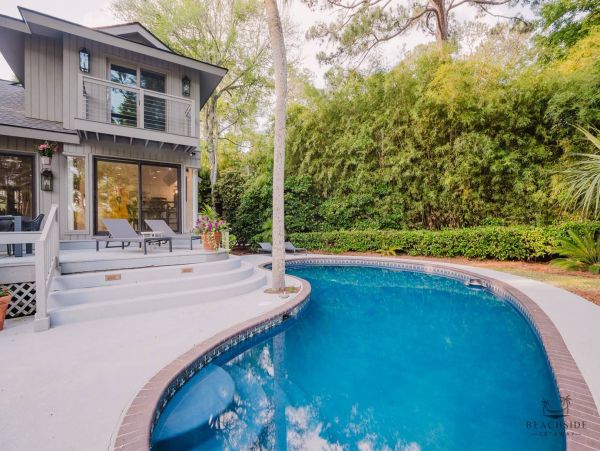 Gorgeous Hilton Head Vacation Home with Private Pool Sleeps 15