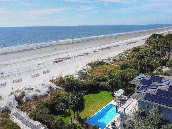 Hilton Head Beach House Sleeps 21 Guests