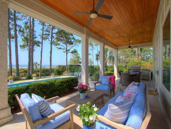 Oceanfront 6 Bedroom Plus Den Vacation Getaway in Hilton Head