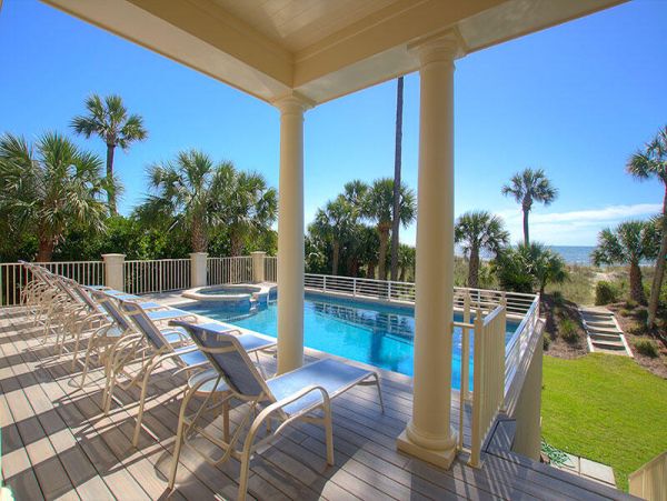 Hilton Head Luxury Pool Home Stunning Views Beach Path