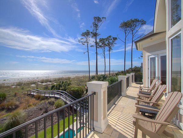Water Views Hilton Head Vacation Pool Home Five Bedroom