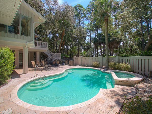 Sea Pines One House Back From The Sand Luxury Vacation Villa
