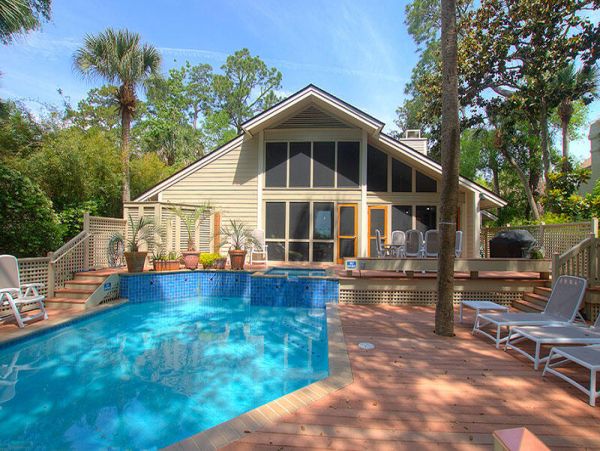 HILTON HEAD OCEAN VIEW 6 BEDROOMS POOL HOME