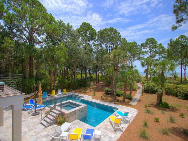 Hilton Head Luxury Oceanfront Home with 5 Bedrooms