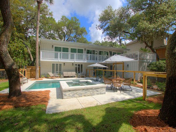 Hilton Head Island Vacation Home Five Bedrooms Walk To Beach